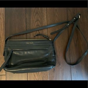 Cole Haan Cross Body Purse - Black